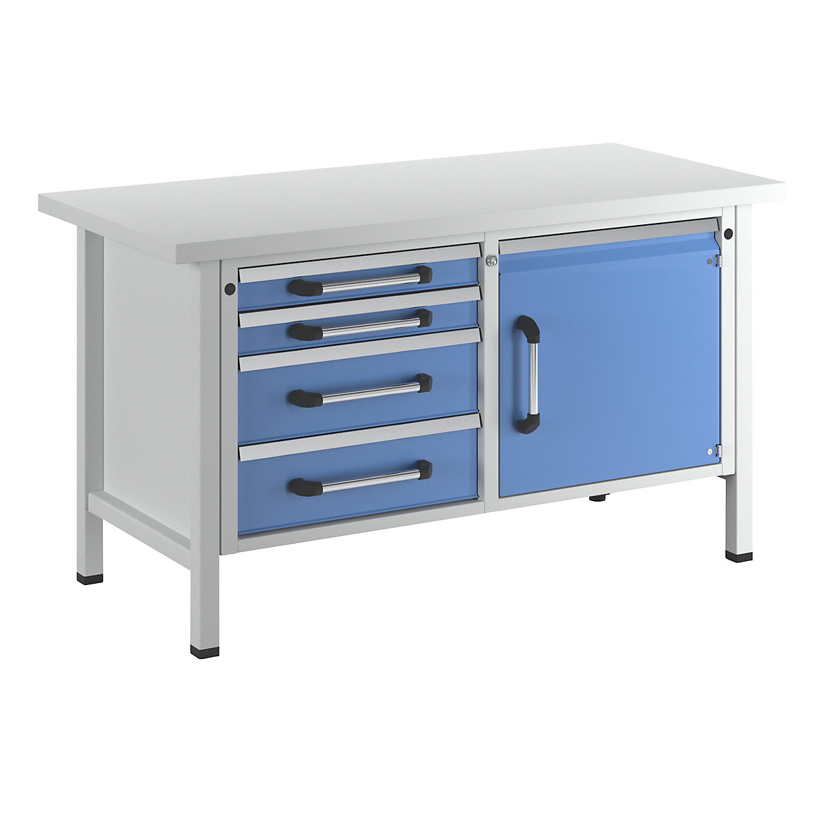 Banc de lucru, cu cadru – eurokraft pro