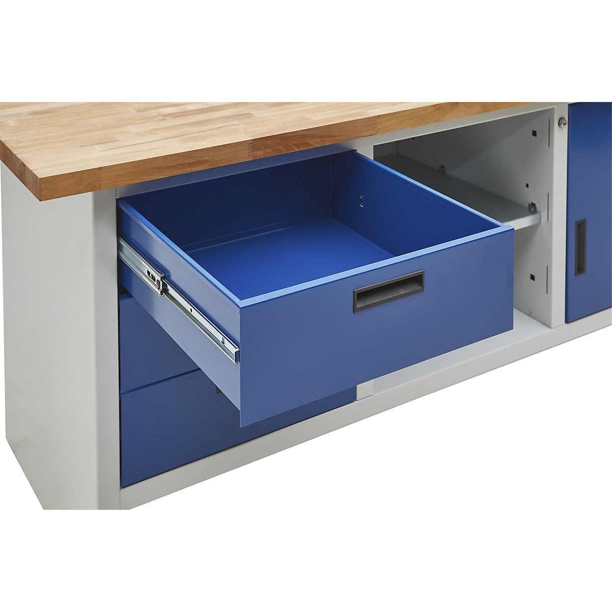 Banc de lucru cu laterale pline – eurokraft basic (Imagine produs 11)-10