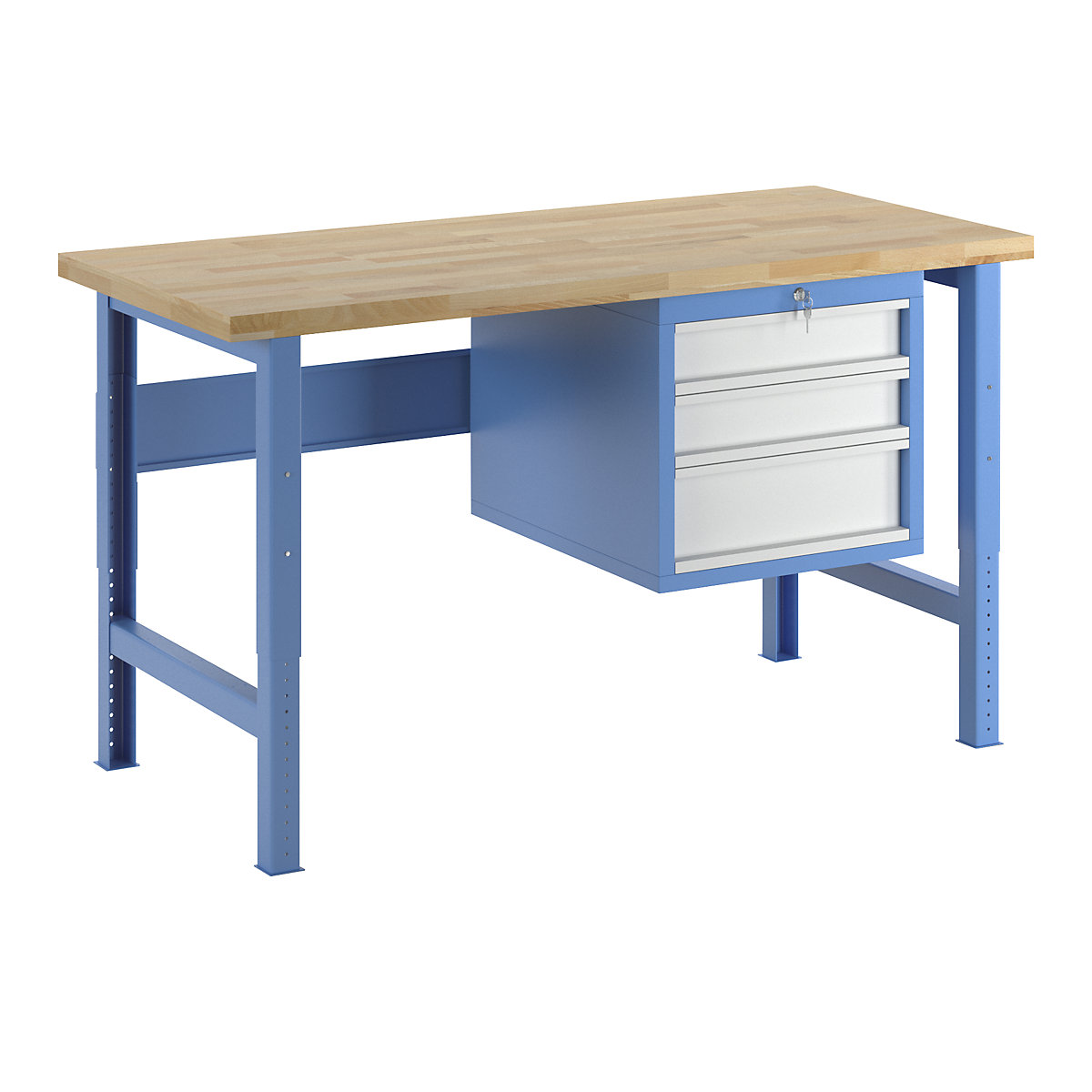 Banc de lucru reglabil pe înălțime, sistem modular (Imagine produs 2)-1