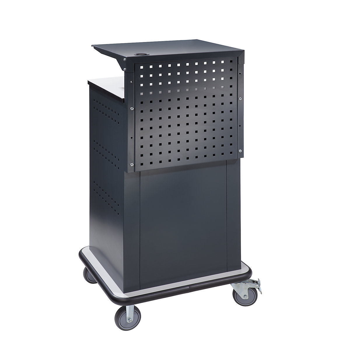 Cărucior pentru laptop și echipamente – eurokraft basic (Imagine produs 7)-6