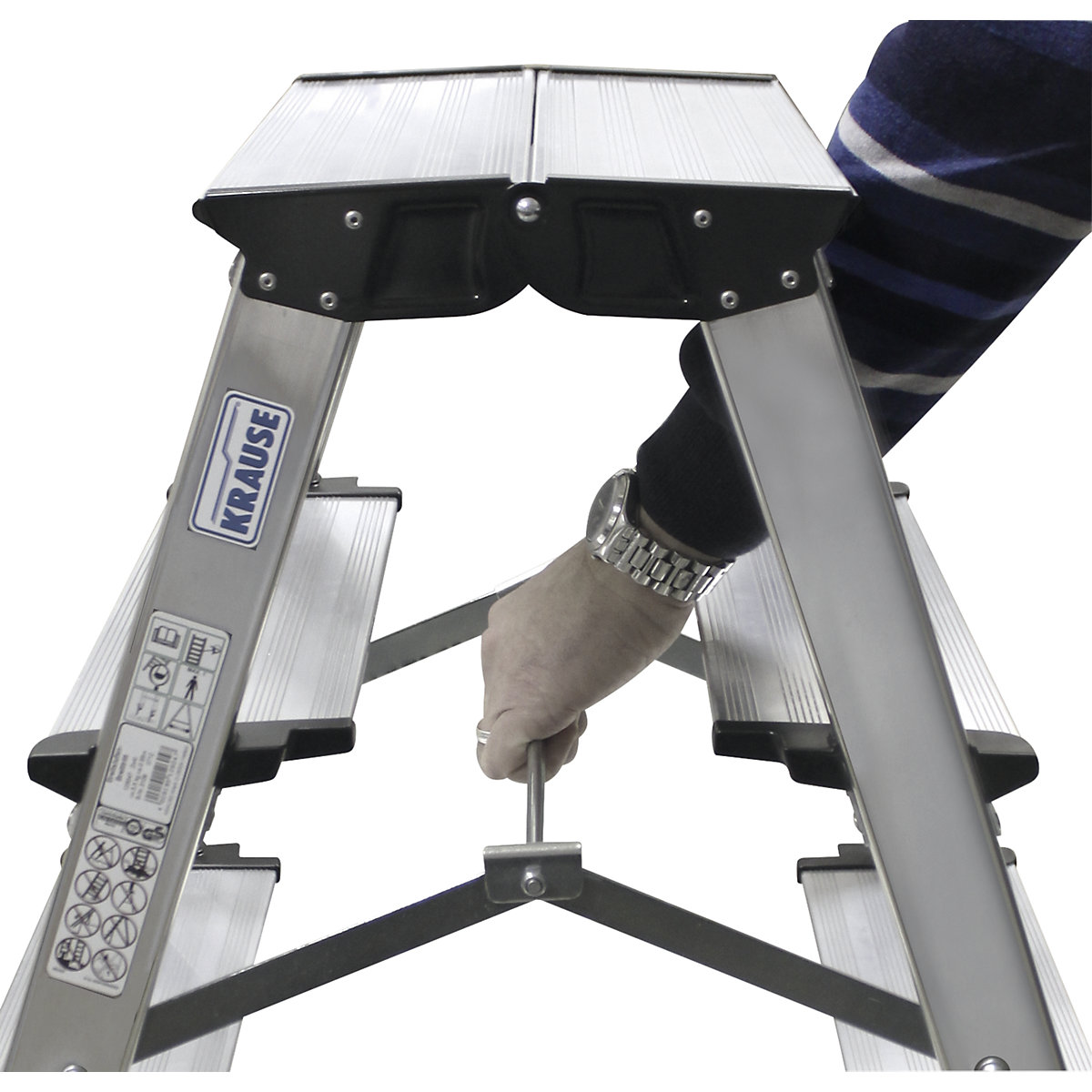 Scăriță pliantă dublă TREPPO (Imagine produs 2)-1