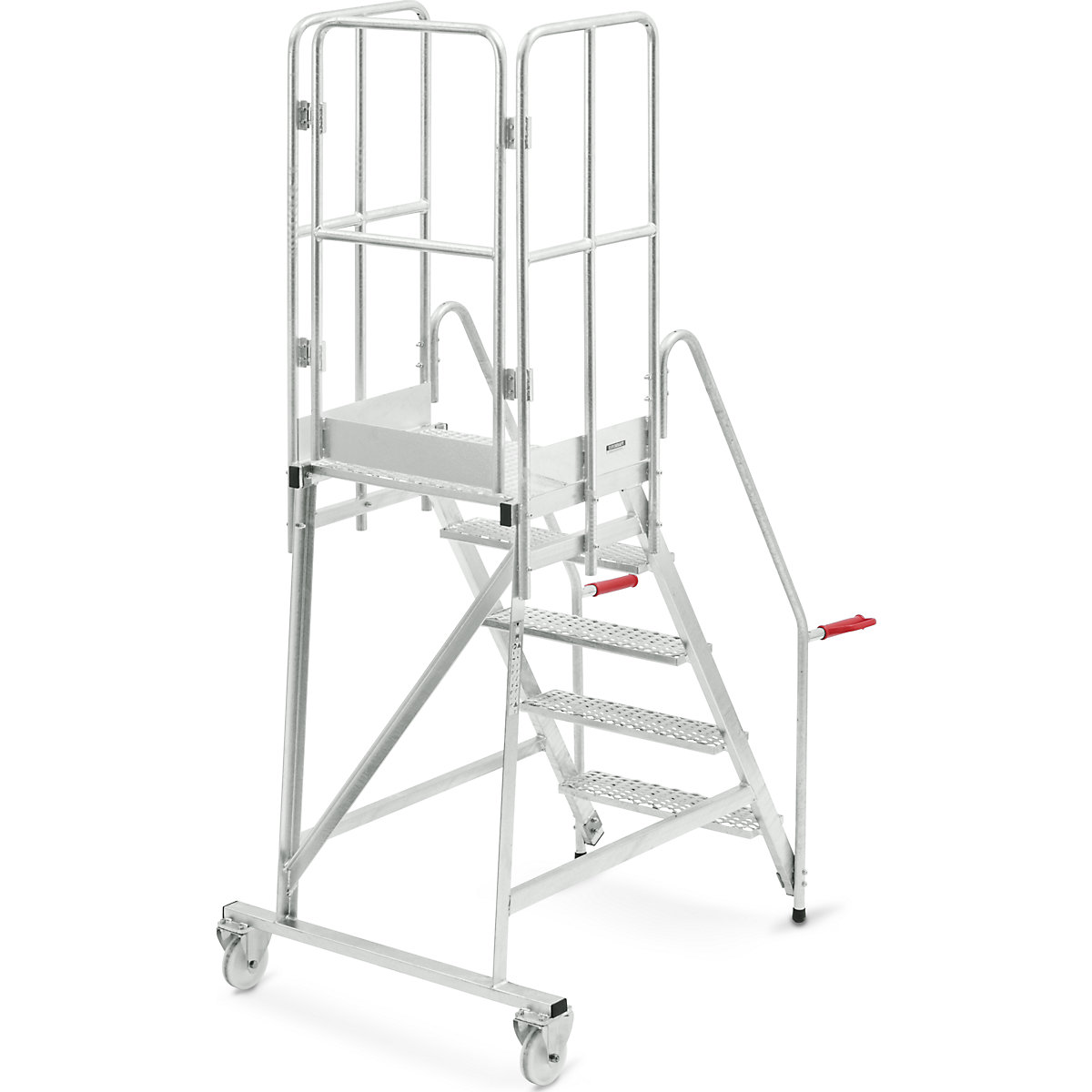 Scară mobilă cu podest – eurokraft pro (Imagine produs 10)-9