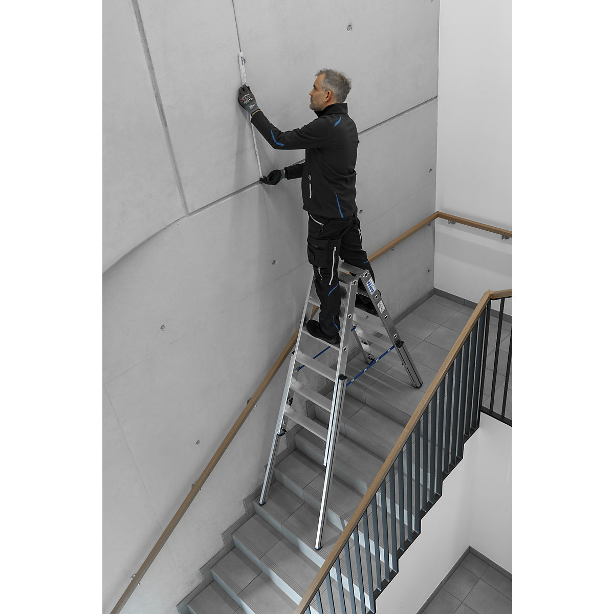 Scară dublă cu trepte – KRAUSE (Imagine produs 4)-3