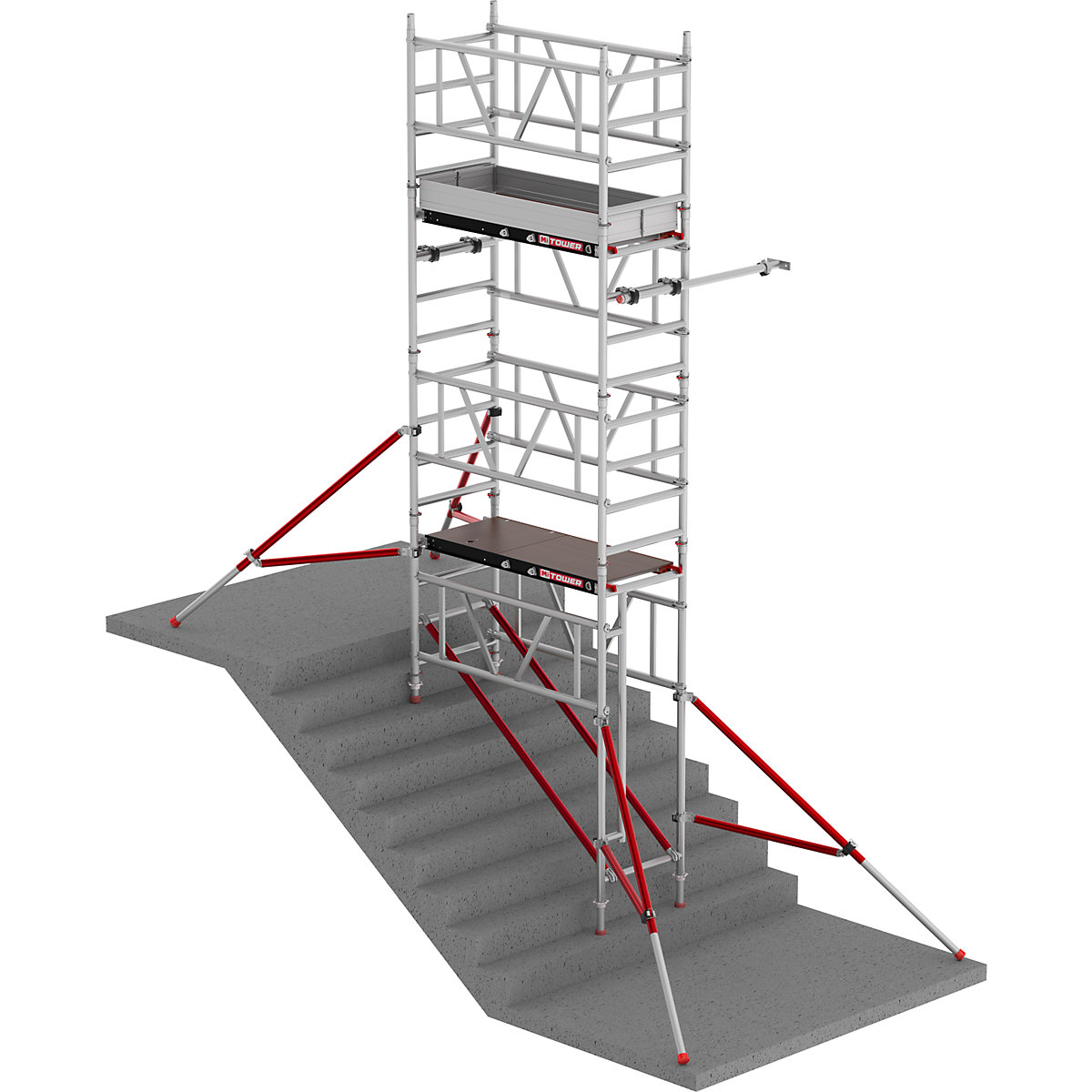 Modul de extensie MiTOWER STAIRS &ndash; Altrex