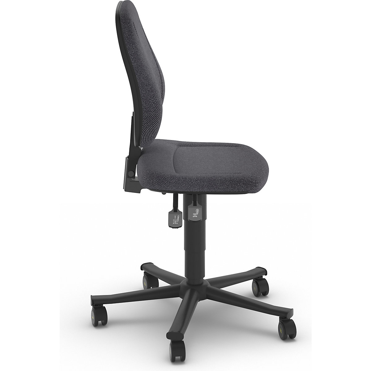 Scaun rotativ de atelier ESD – bimos (Imagine produs 3)-2