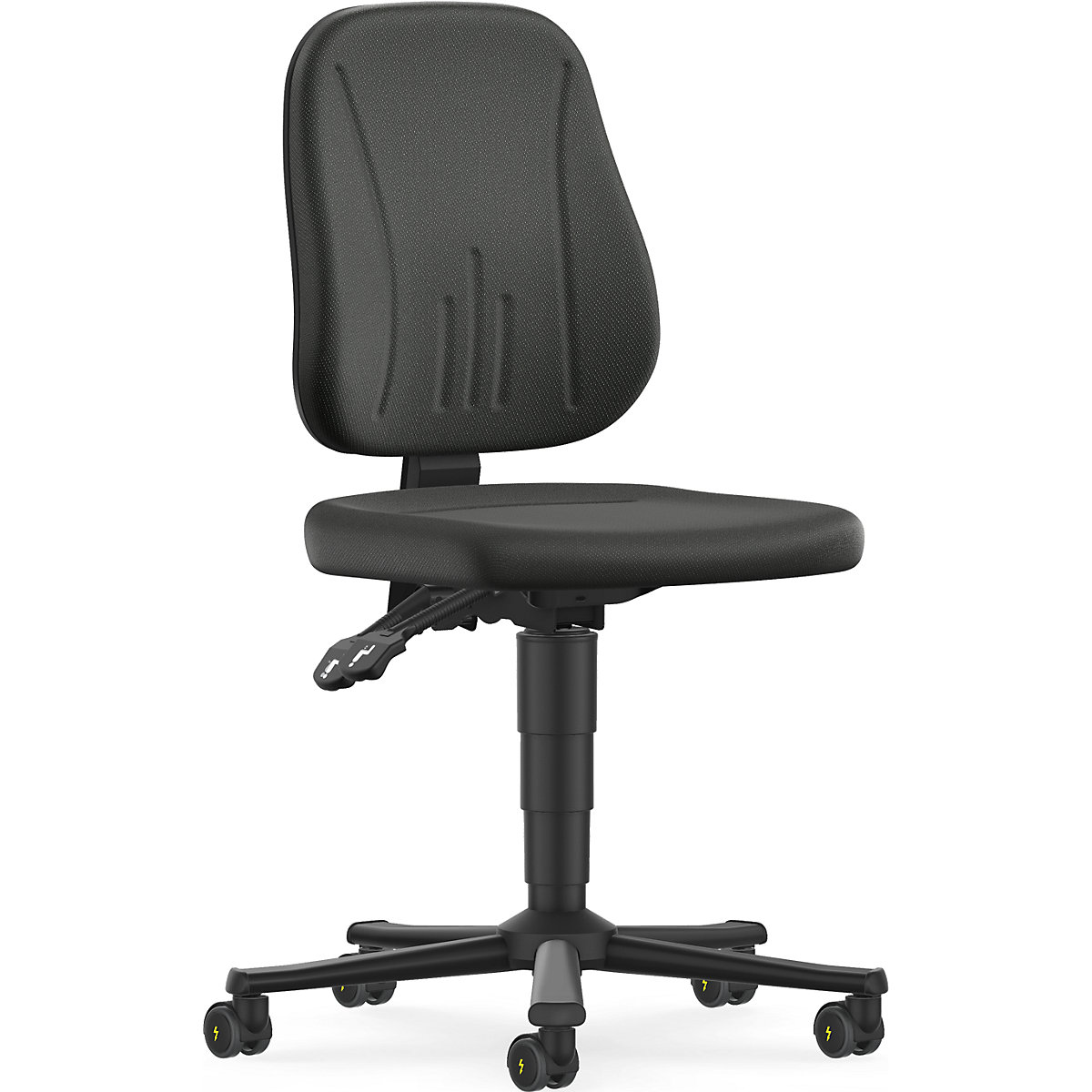 Scaun rotativ de atelier ESD – bimos (Imagine produs 11)-10