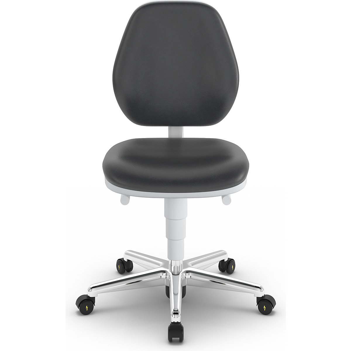 Scaun rotativ de atelier pentru cameră sterilă – bimos (Imagine produs 3)-2