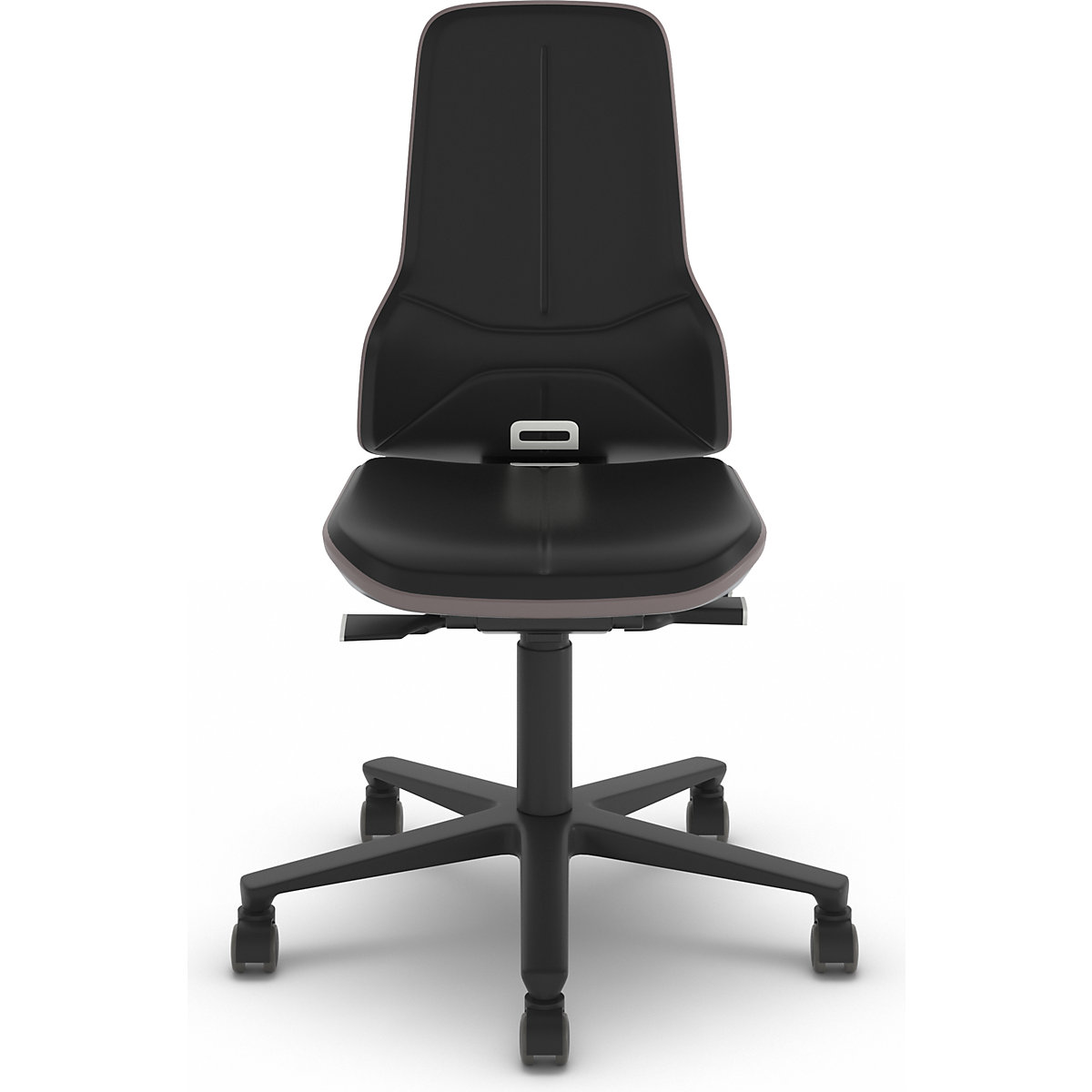 Scaun rotativ de lucru NEON, role – bimos (Imagine produs 4)-3