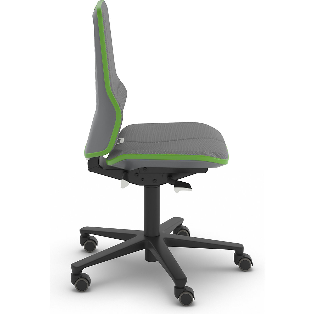 Scaun rotativ de lucru NEON, role – bimos (Imagine produs 5)-4