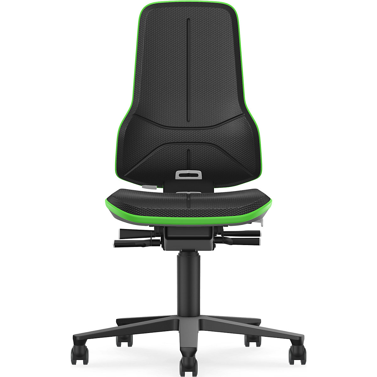 Scaun rotativ de lucru NEON, role – bimos (Imagine produs 8)-7