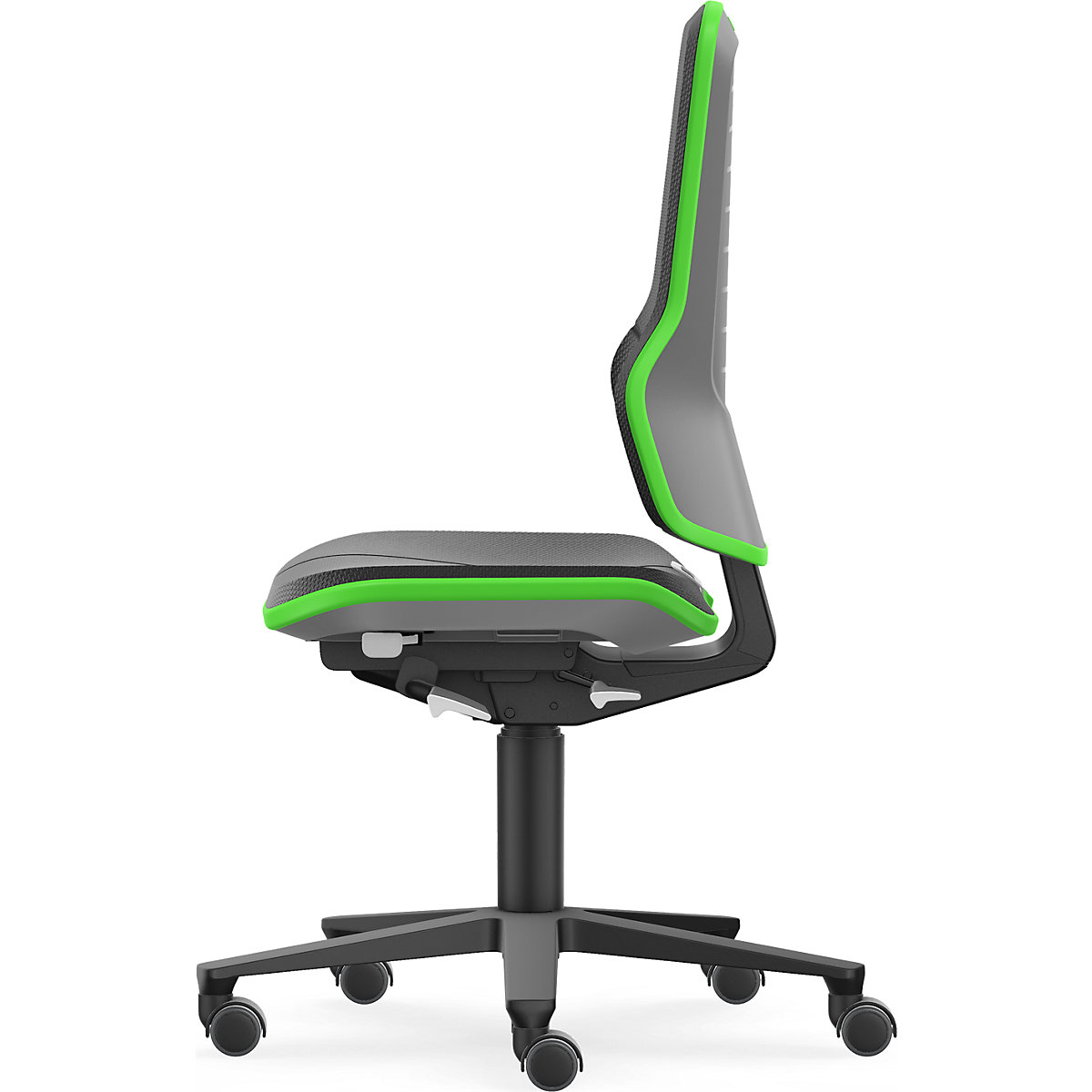 Scaun rotativ de lucru NEON, role – bimos (Imagine produs 10)-9