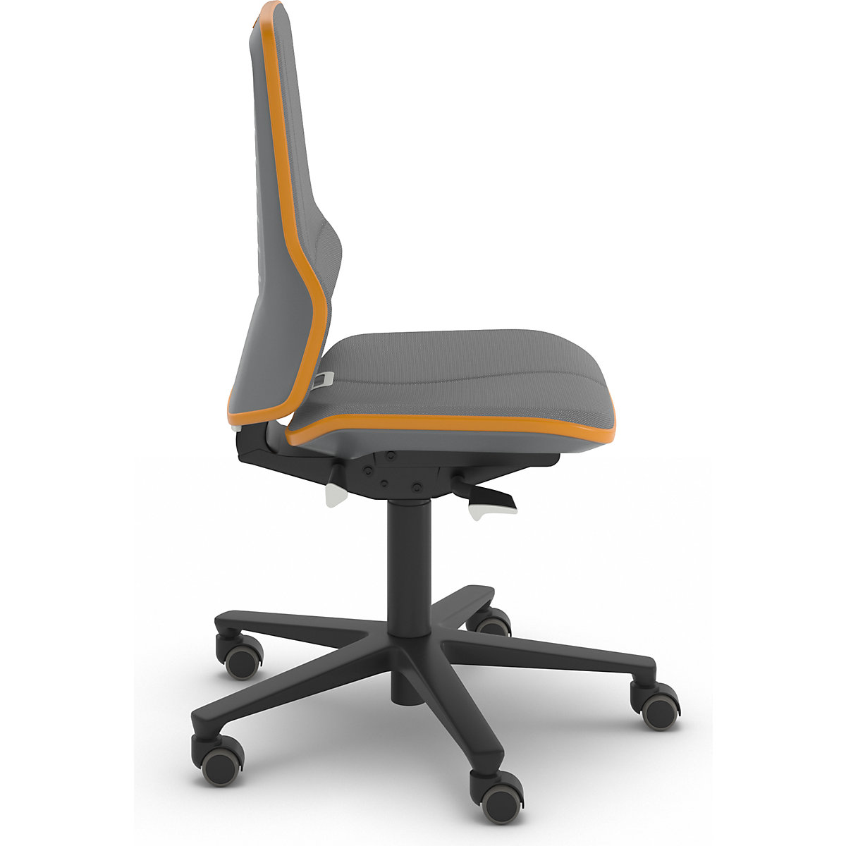 Scaun rotativ de lucru NEON, role – bimos (Imagine produs 5)-4
