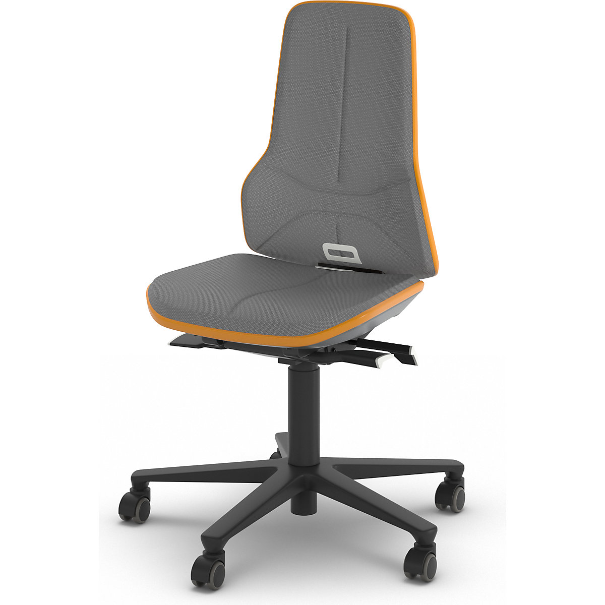 Scaun rotativ de lucru NEON, role – bimos (Imagine produs 7)-6