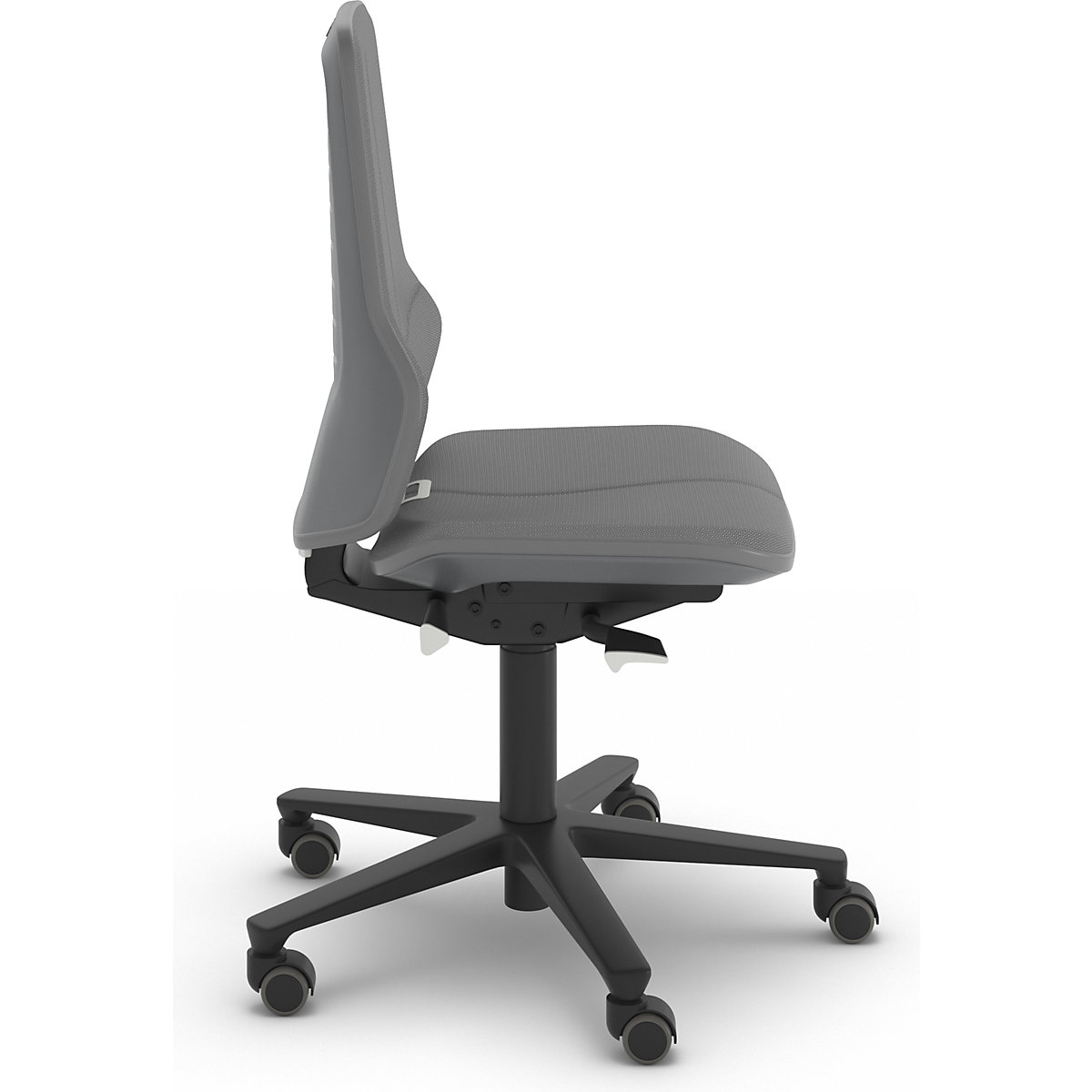 Scaun rotativ de lucru NEON, role – bimos (Imagine produs 6)-5