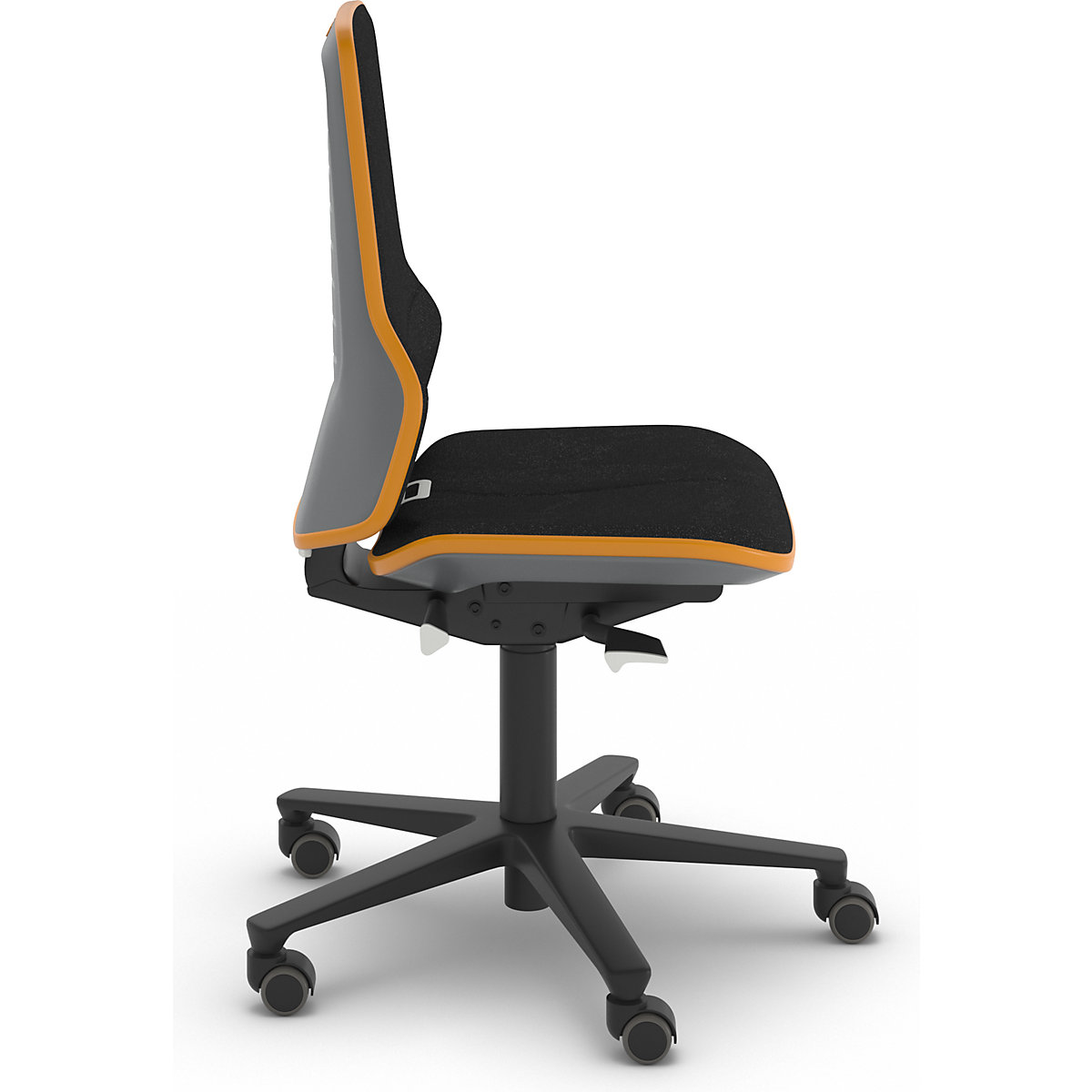 Scaun rotativ de lucru NEON, role – bimos (Imagine produs 5)-4