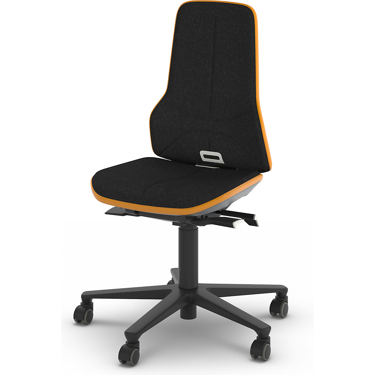 Scaun rotativ de lucru NEON, role – bimos (Imagine produs 7)-6