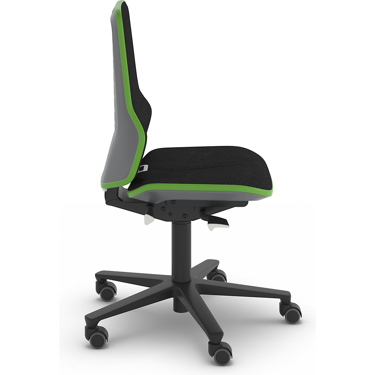 Scaun rotativ de lucru NEON, role – bimos (Imagine produs 5)-4