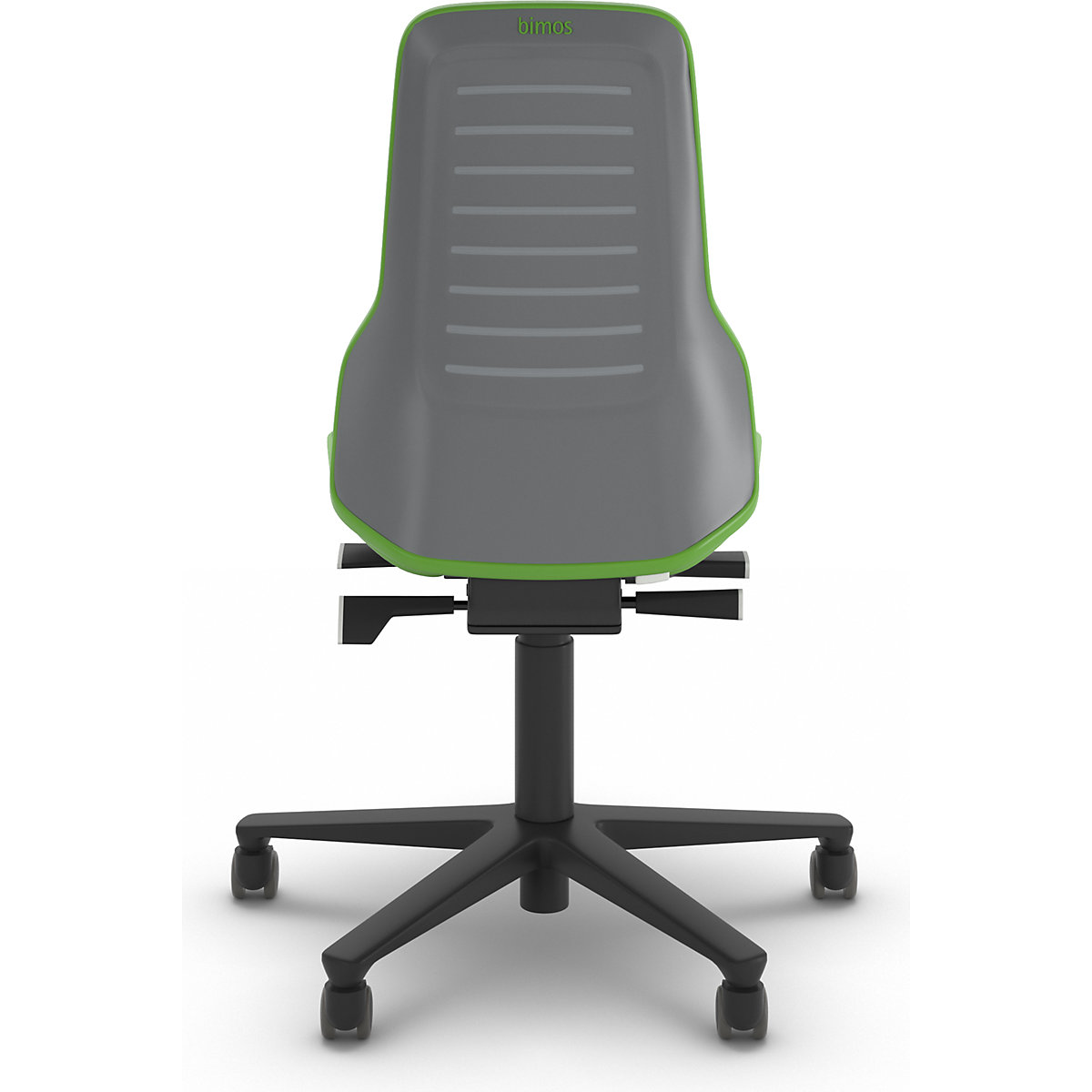 Scaun rotativ de lucru NEON, role – bimos (Imagine produs 6)-5