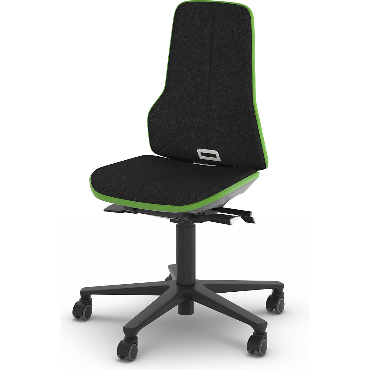 Scaun rotativ de lucru NEON, role – bimos (Imagine produs 7)-6