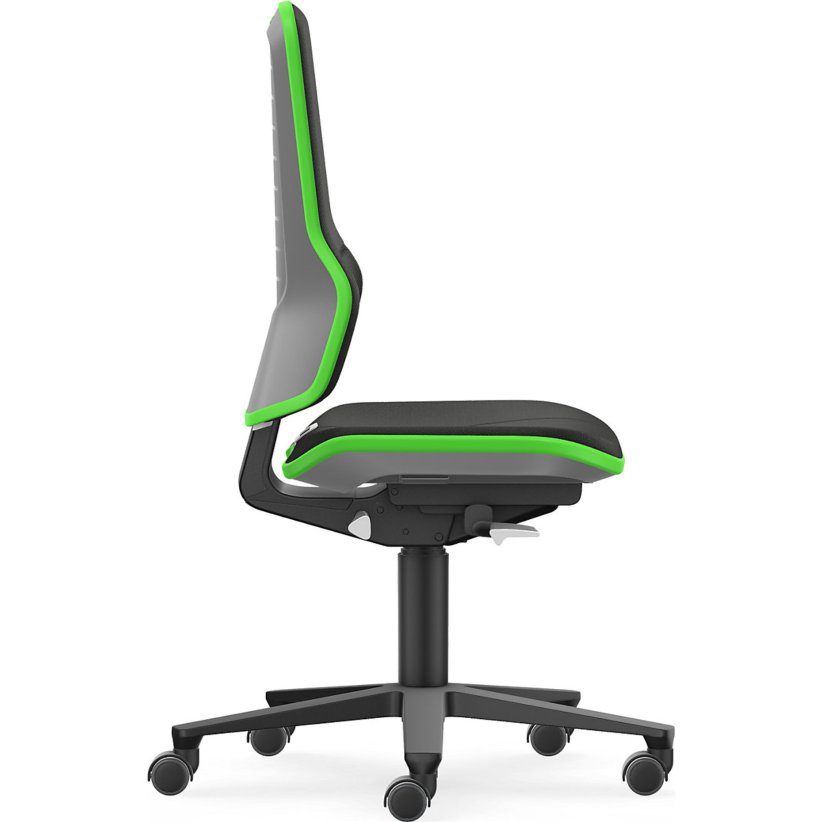 Scaun rotativ de lucru NEON, role – bimos (Imagine produs 9)-8