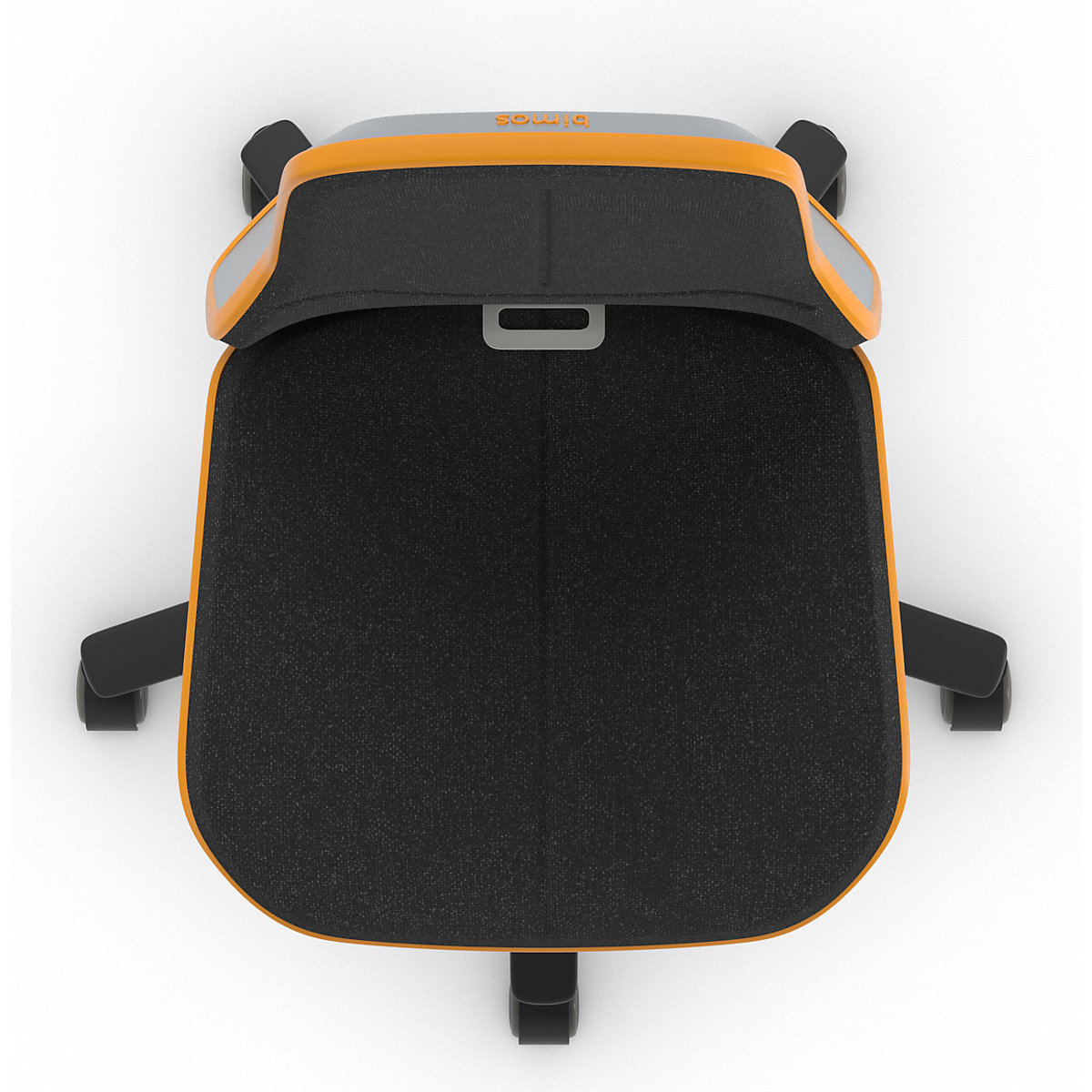 Scaun rotativ de lucru NEON, role – bimos (Imagine produs 9)-8