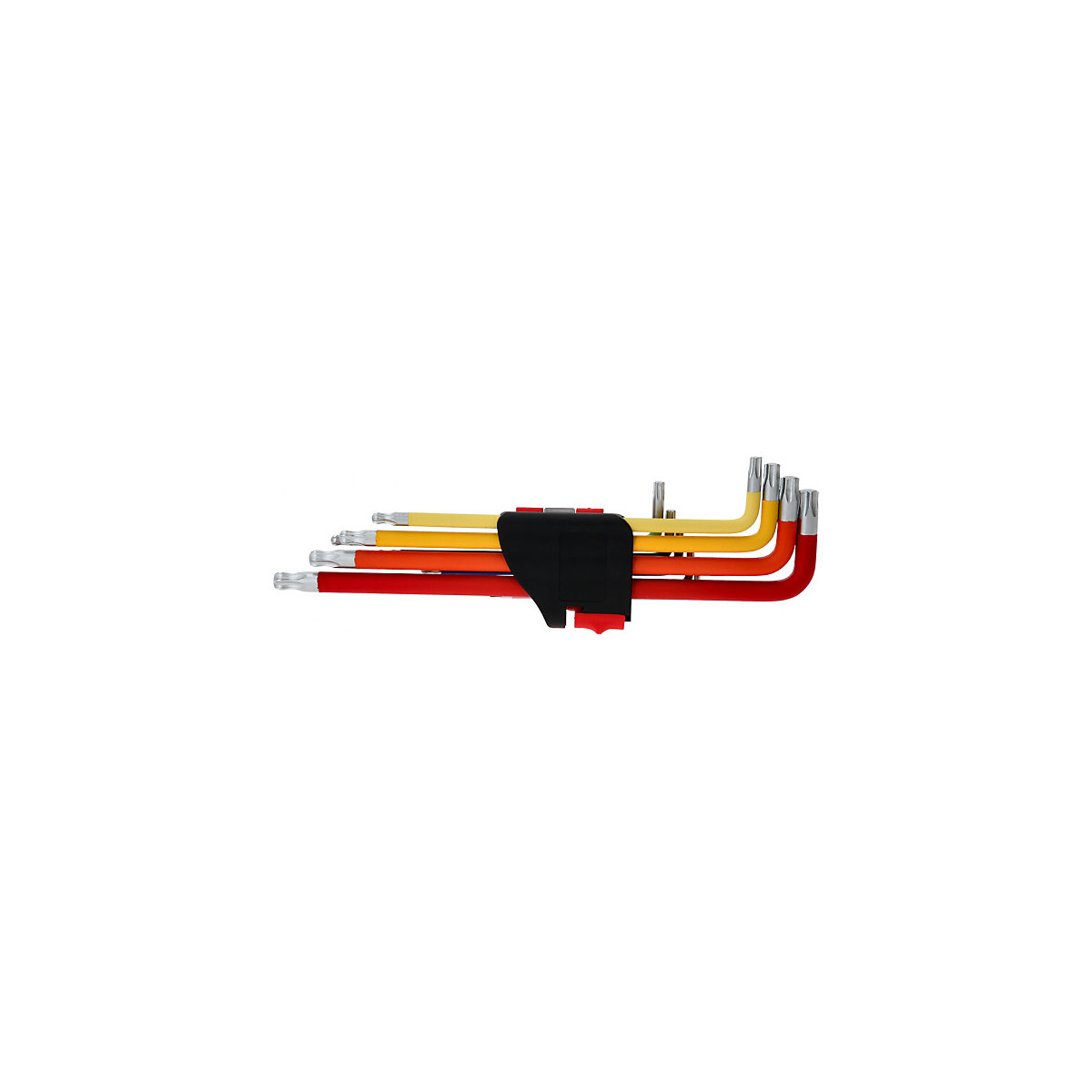 Set de chei cu știft unghiular extra lung – KS Tools (Imagine produs 3)-2