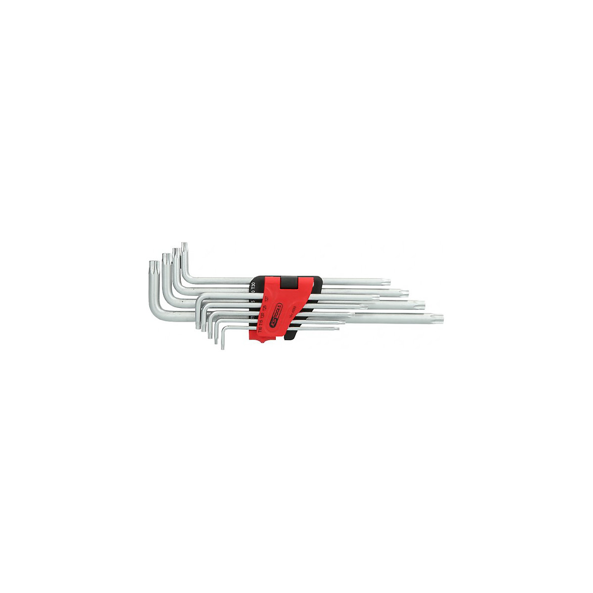 Set de chei cu știft unghiular extra lung – KS Tools (Imagine produs 3)-2