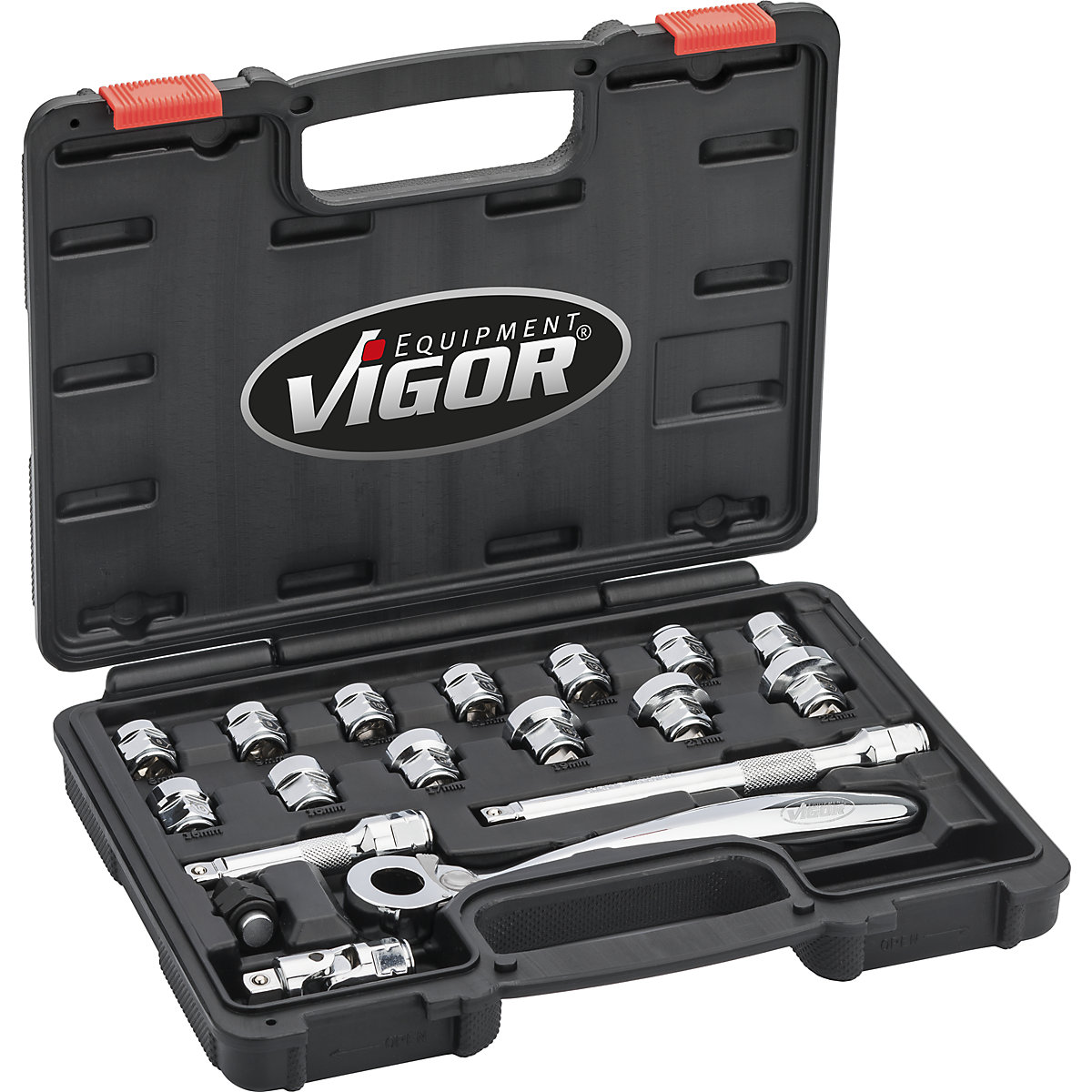 Set de chei tubulare super plate V6 – VIGOR (Imagine produs 6)-5