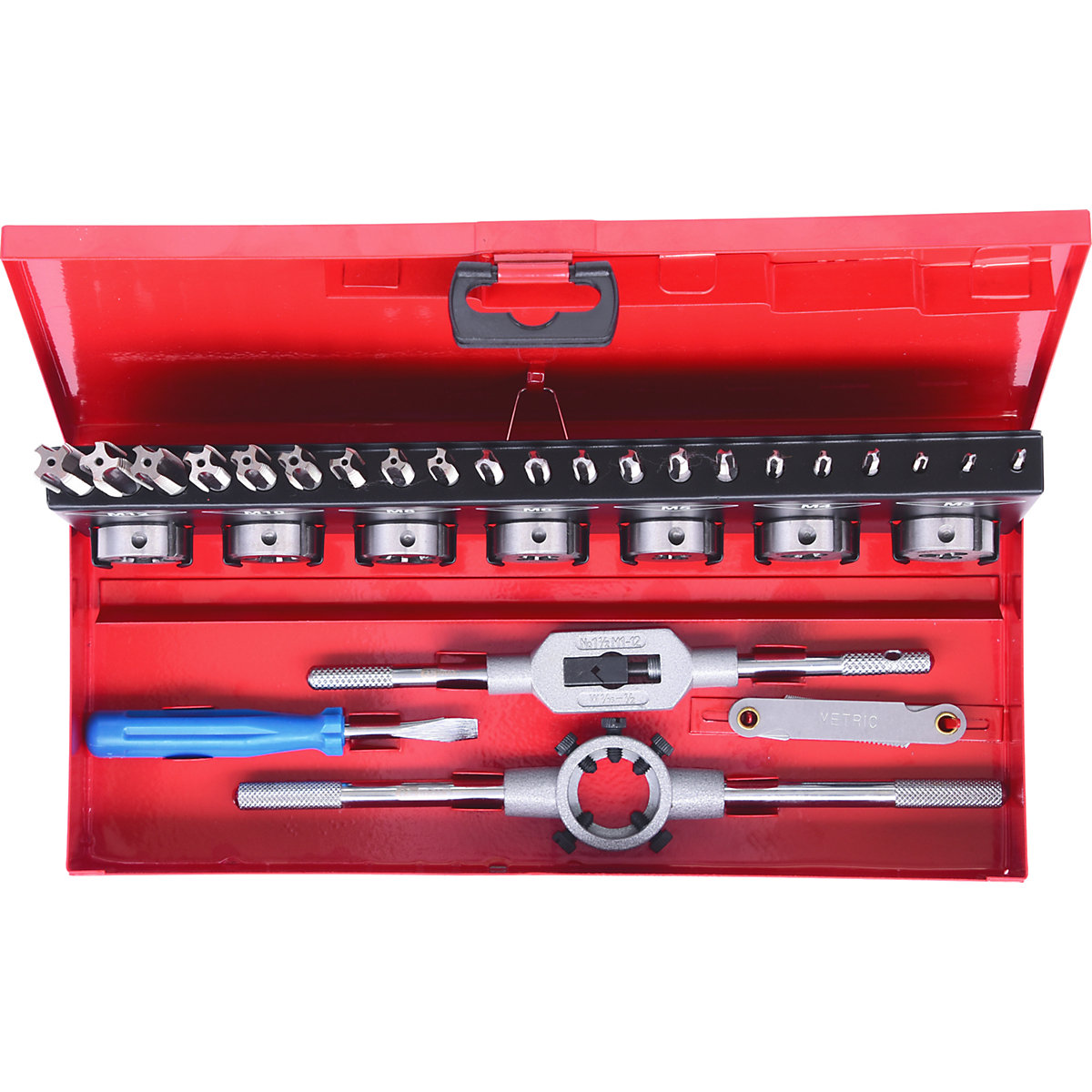 Set de unelte de tăiat filete HSS Co – KS Tools (Imagine produs 2)-1