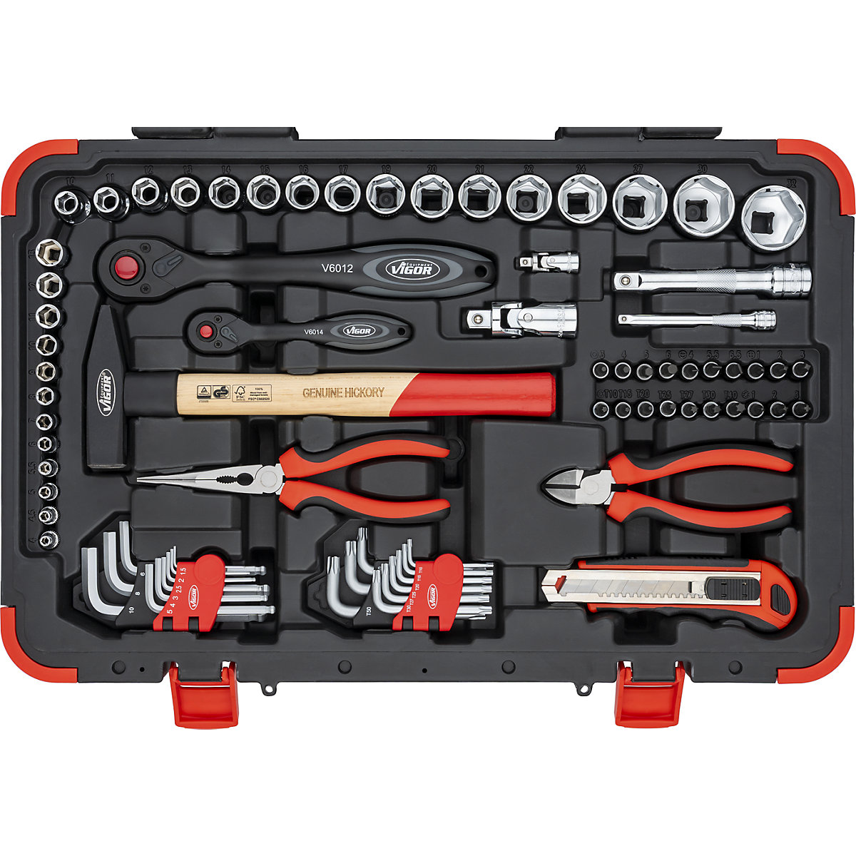 Trusă de scule cu 95 piese – VIGOR (Imagine produs 3)-2