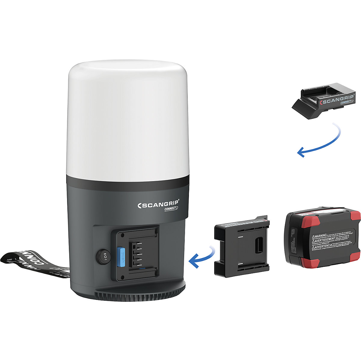 Delovna LED-svetilka AREA 6 CONNECT – SCANGRIP (Slika izdelka 14)-13