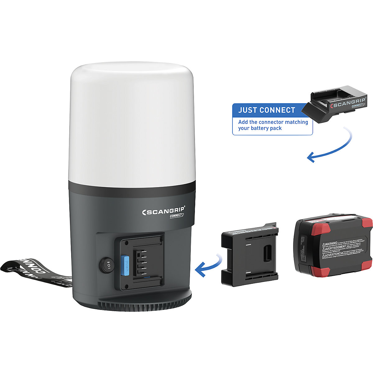 Delovna LED-svetilka AREA 6 CONNECT – SCANGRIP (Slika izdelka 15)-14