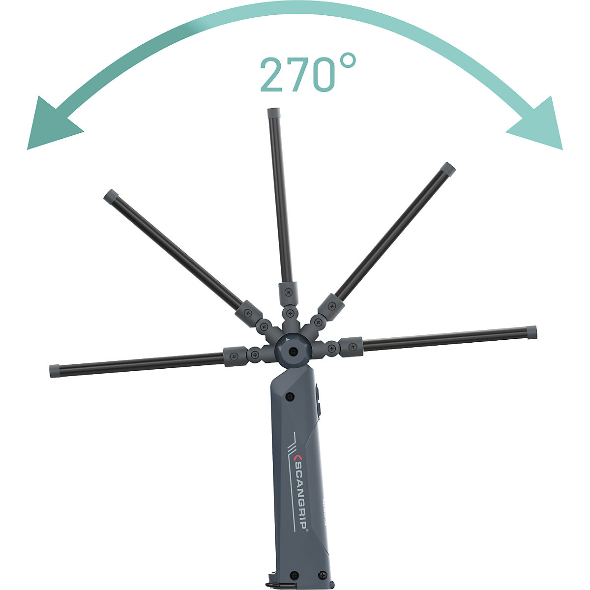 Zložljiva kompaktna LED-svetilka SLIM forLIFE – SCANGRIP (Slika izdelka 4)-3