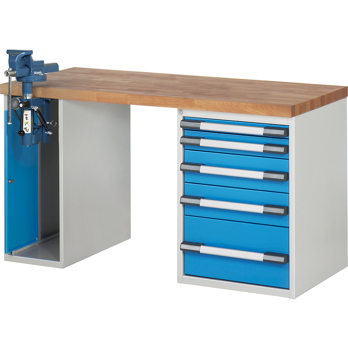 Delovna miza, modularni sistem serije 7000 &ndash; eurokraft pro
