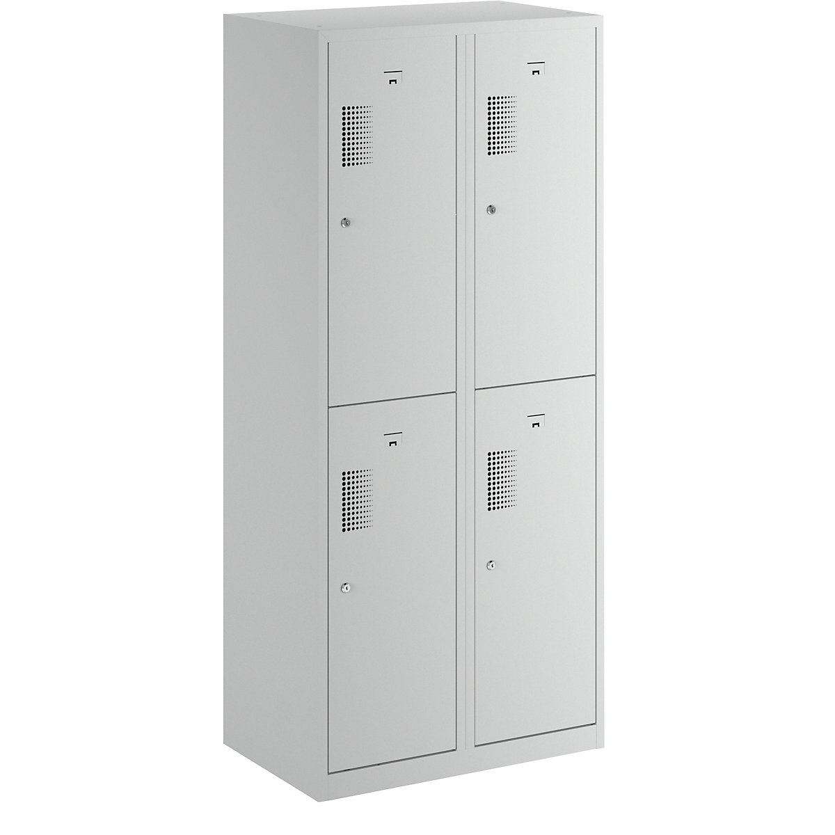 Dvonadstropna garderobna omara Amsterdam – eurokraft basic (Slika izdelka 5)-4