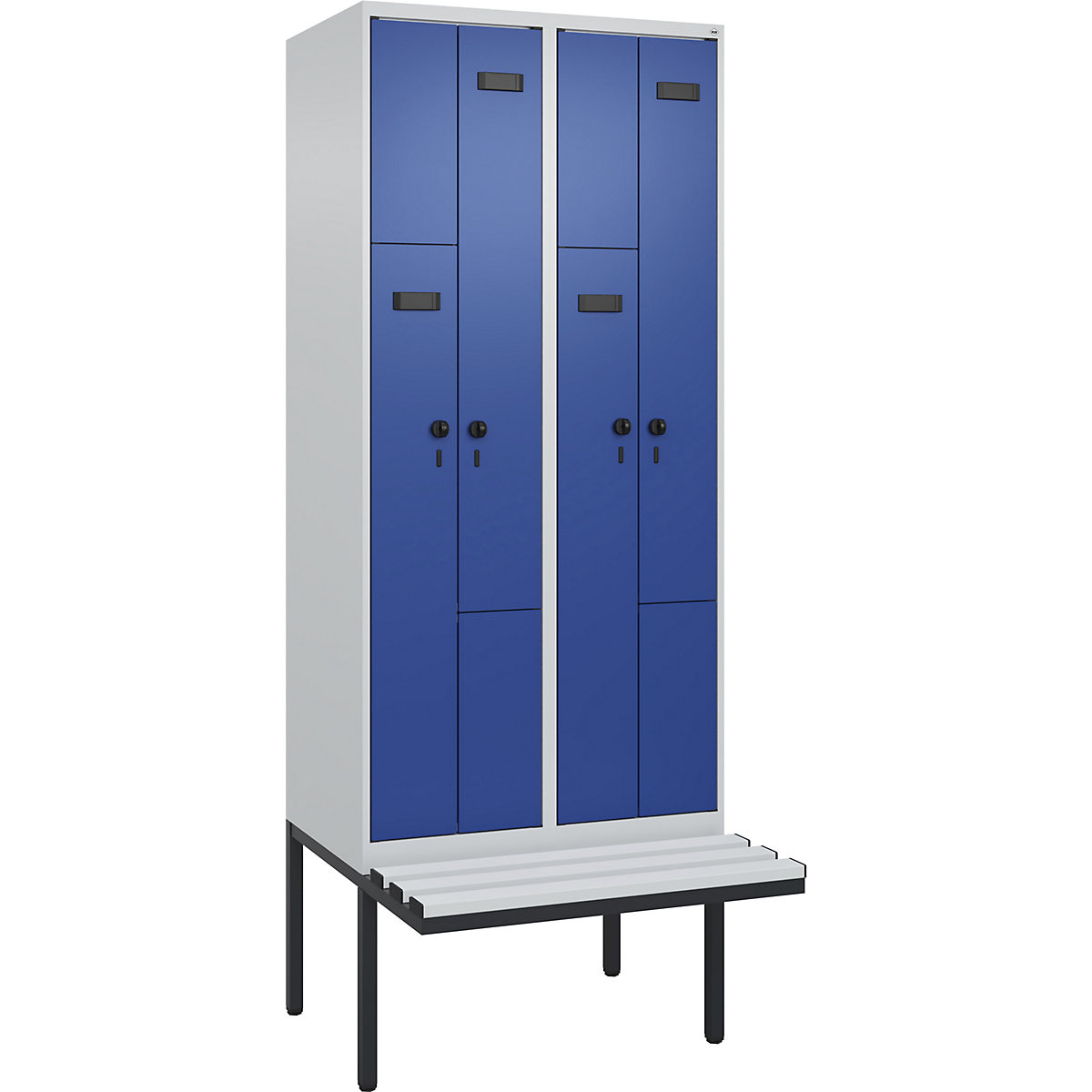 Garderobna Z-omara s klopjo Evolo PLUS (Slika izdelka 2)-1