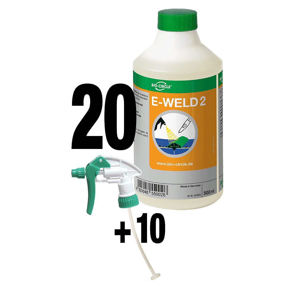 Zaščitno razpršilo za varjenje E-WELD 2 – Bio-Circle