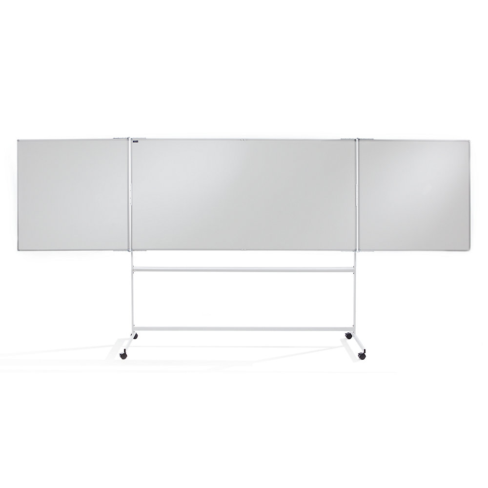 Dexboard Mobile Whiteboard Schreibtafel Auf Ständer – Rund, Mit Rollen & Höhenverstellbar, Magnetisch & Kratzfest
