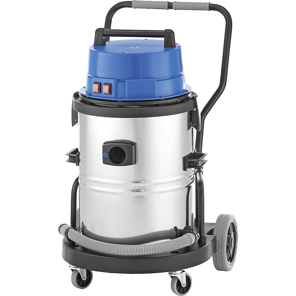 EUROKRAFTpro – Aspiratore industriale per solidi/liquidi: vano di raccolta  in acciaio inox da 95 I | KAISER+KRAFT