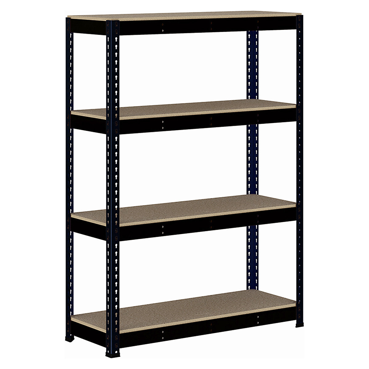 BiG400 Clearance Racking, BiG400 Clearance Racking, BiG400 Racking 1677h x 1220w x 455d mm 4 Levels 400kg UDL Black-2