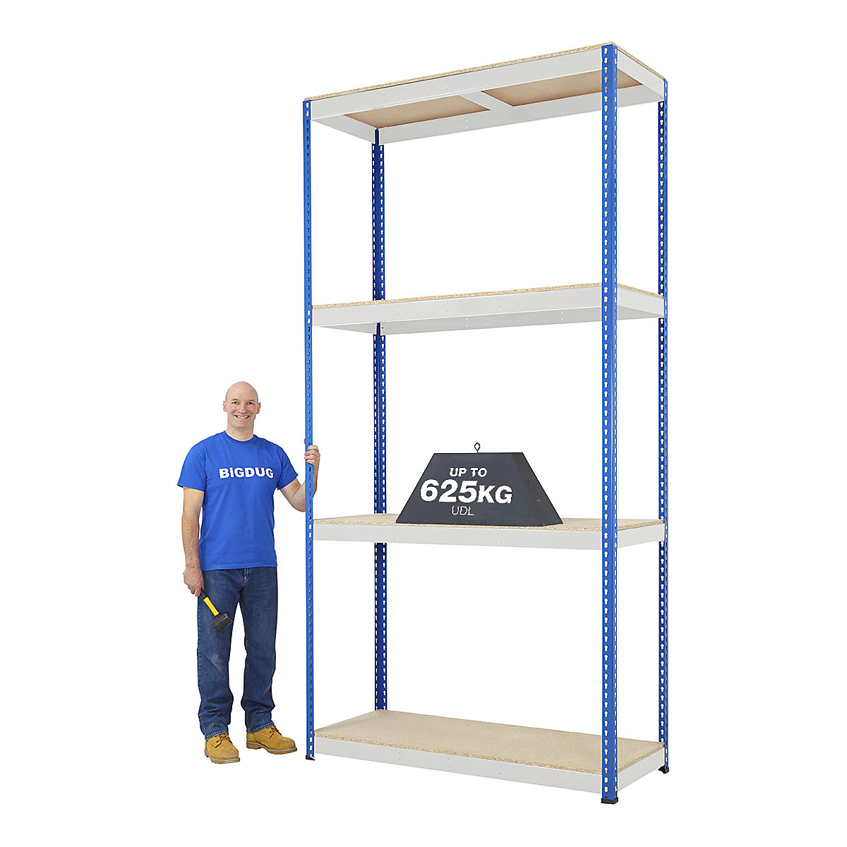 BiG800 Blue & Grey 3050mm High Racking