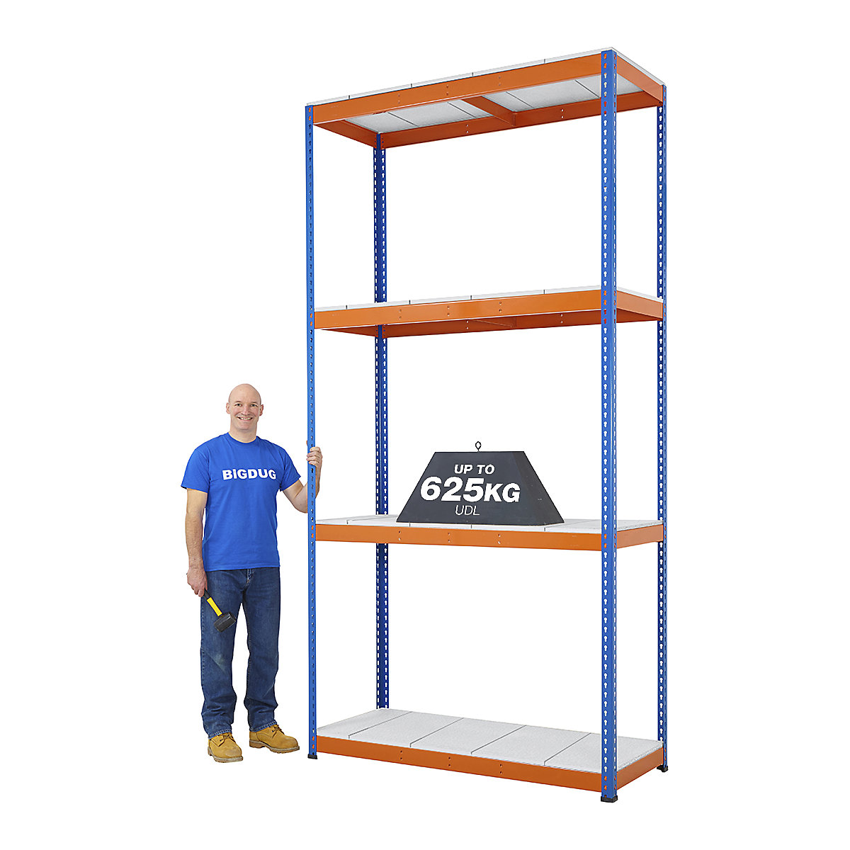 BiG800 Blue & Orange 3050mm High Racking