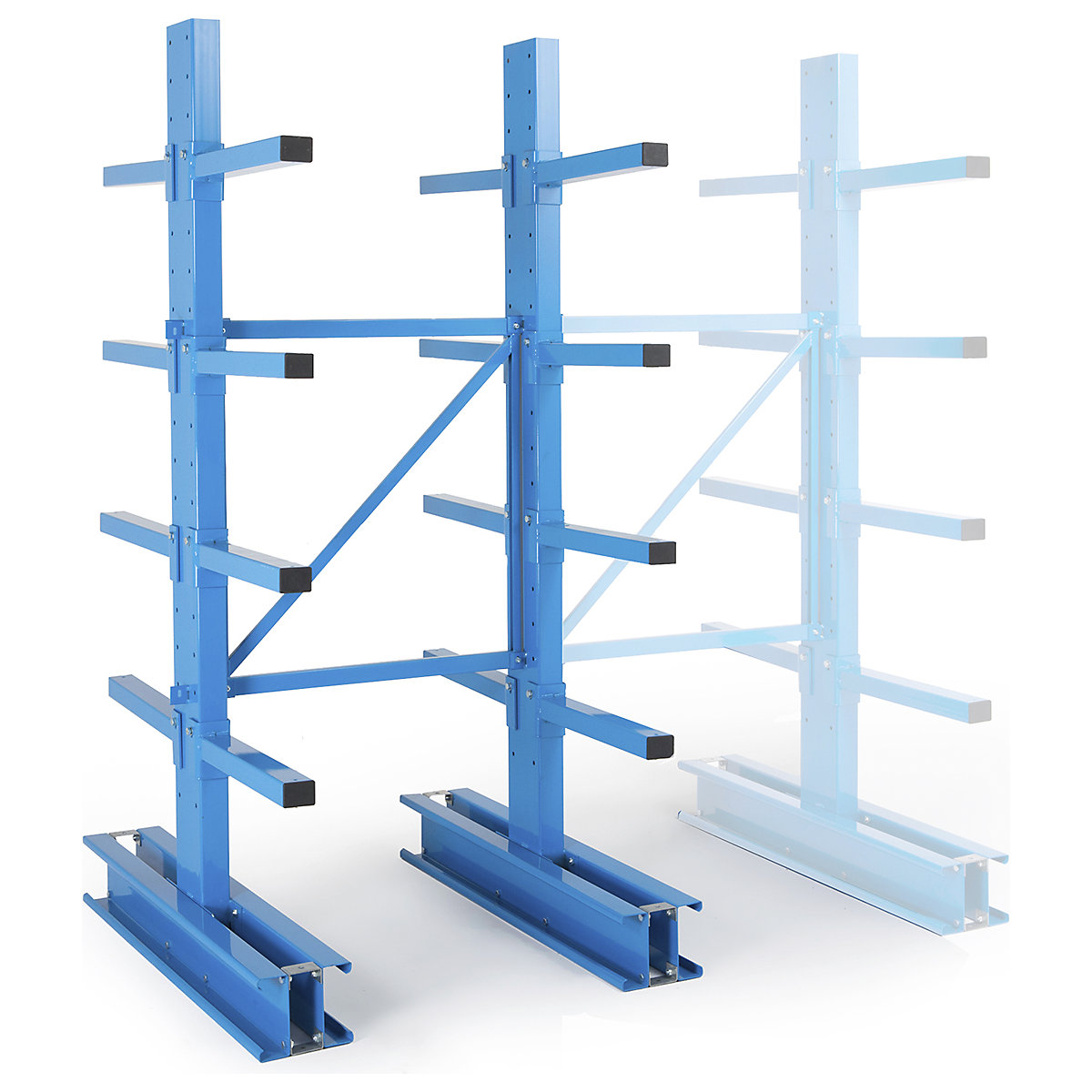 Medium Duty Double-Sided Cantilever Racking Starter System