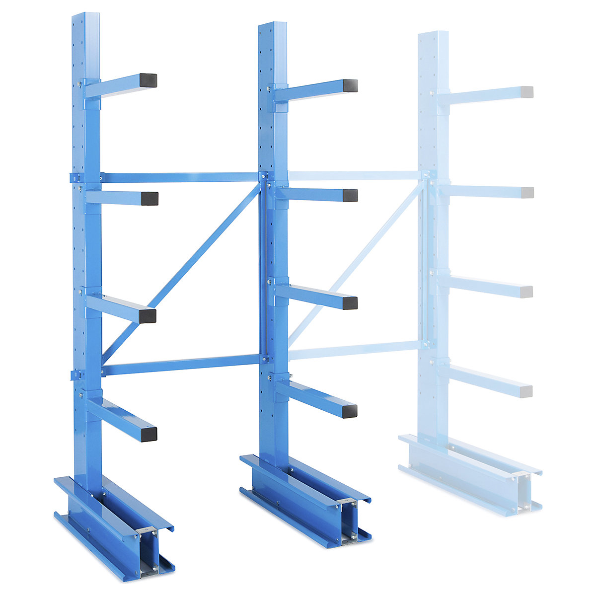 Medium Duty Single-Sided Cantilever Racking Starter System