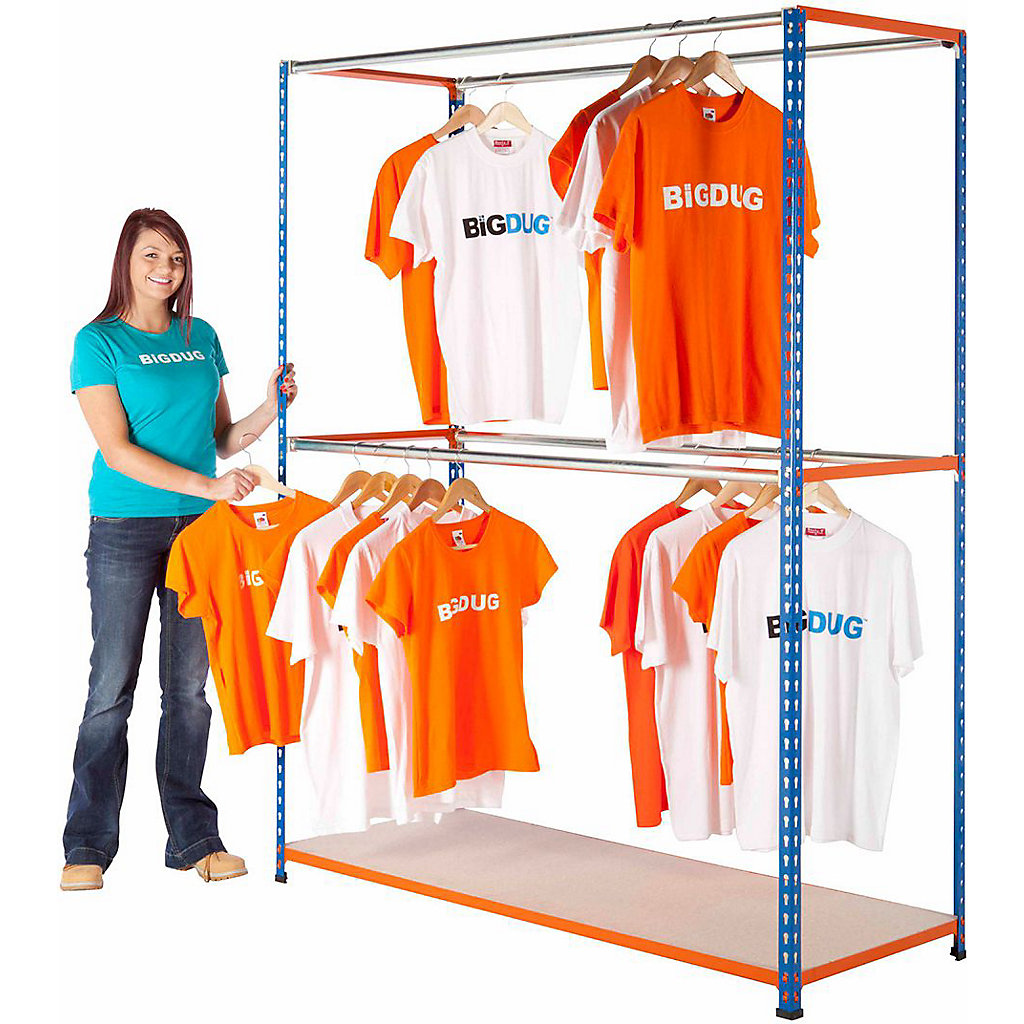 Garment Racking | Heavy Duty Clothing Rails | BiGDUG