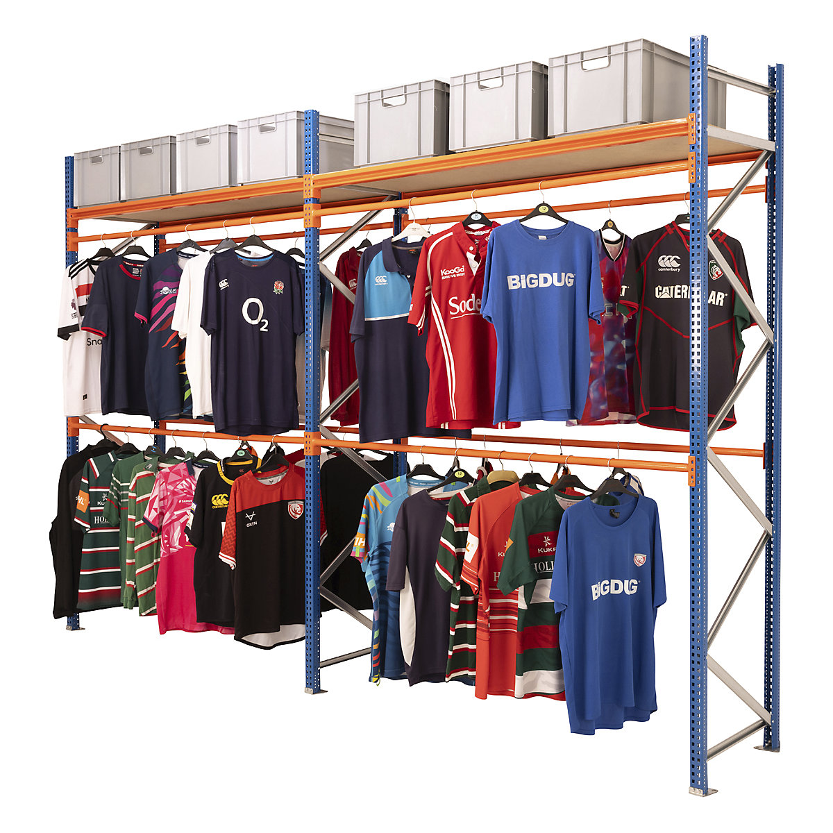 BiGDUG Longspan Garment Racking System