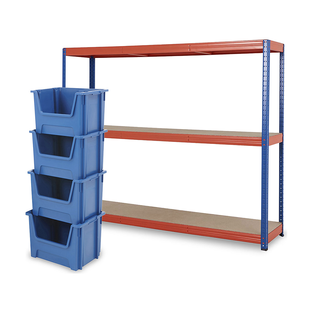 BiGDUG 300kg Industrial Shelving