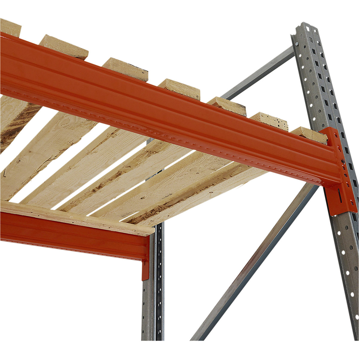 BiGDUG Pallet Racking Open Timber Decking