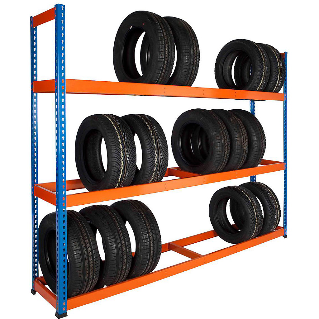 Tyre Racking | Tyre Storage | Wall-mounted Tyre Rack | BiGDUG