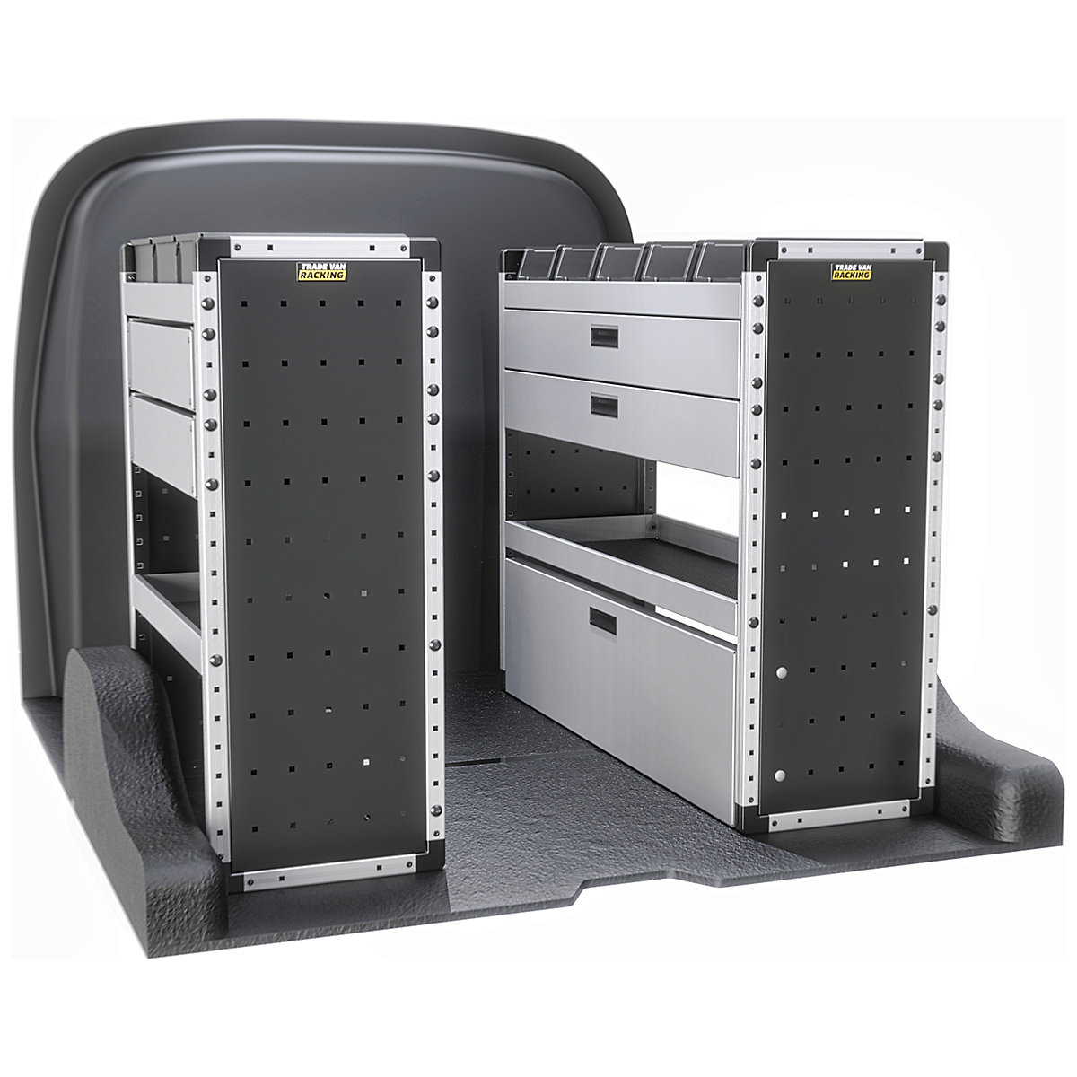 Van Guard Gold Trade Van Racking Packages